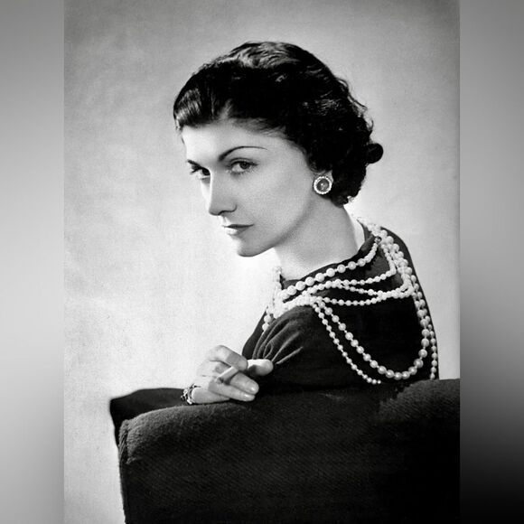 SET 4 B&W Designer Inspirational Quote Print BOSS LADY OFFICE Picture Chanel #5 - Picture 4 of 4